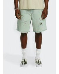 Barrow - Distressed Denim Shorts - Lyst