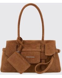 DSquared² - Suede Shoulder Bag - Lyst