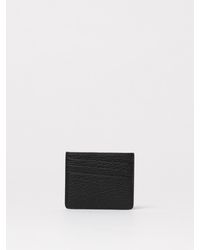 Maison Margiela - Grained Leather Card Holder - Lyst