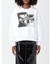 Alexander McQueen - Sweatshirt mit Blumen-Print - Lyst
