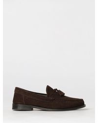 Corneliani - Suede Loafers With Tassels - Lyst