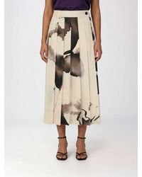 Liviana Conti - Cressida Stretch Cotton Midi Skirt - Lyst