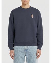 Maison Kitsuné - Maison Kitsun&Eacute Cotton Crew-Neck Sweatshirt - Lyst