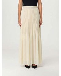 Twinset - Pleated Long Skirt - Lyst