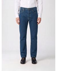 Valentino Garavani - Straight Fit Cotton Denim Jeans - Lyst