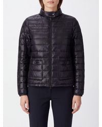 Herno - Resort Short Ultra-Light Nylon Down Jacket With Biker Collar And Zip - Lyst