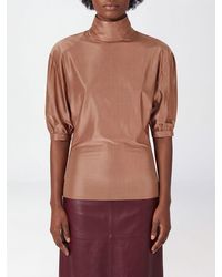 Rabanne - Short-Sleeved Turtleneck Top - Lyst