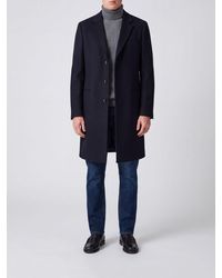 Giorgio Armani - Single-Breasted Knee-Length Virgin Wool And Cashmere Coat - Lyst