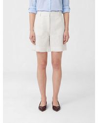Max Mara - Linen Chino Shorts - Lyst