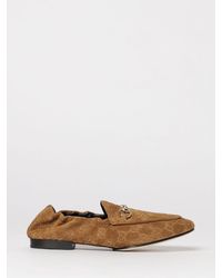 Gucci - Jordaan Suede Loafers With Gg Monogram - Lyst