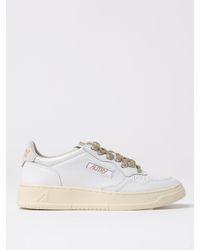 Autry - Fashionable Comfortable Leather Upper Low Top Sneakers - Lyst