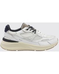 Date - Musa Sneaker Aus Leder Und Mesh Mit Geprägtem Logo - Lyst