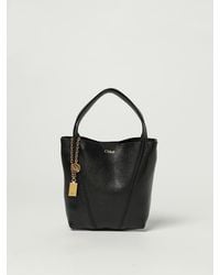 Chloé - Chlo&Eacute Spin Mini Grained Leather Bag - Lyst