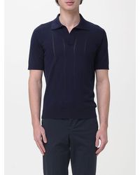 Kangra - Cotton Knit Polo Shirt - Lyst
