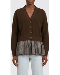Uma Wang - Cotton And Silk Cardigan - Lyst