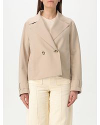 Harris Wharf London - Double-Breasteed Wool Blend Jacket - Lyst