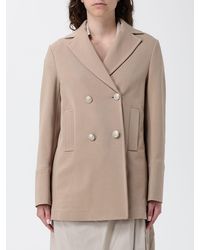 Circolo 1901 - Double-Breasted Cotton Coat - Lyst
