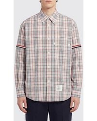 Thom Browne - Tartan Cotton Shirt - Lyst