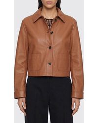 Jacob Cohen - Leather Jacket - Lyst