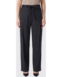Tela - Virgin Wool Wide-Leg Trousers With Drawstring Waist - Lyst