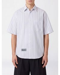 WOOYOUNGMI - Short-Sleeved Cotton-Blend Shirt - Lyst