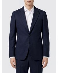 Lardini - Single-Breasted Virgin Wool Blazer - Lyst