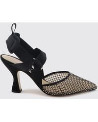 Fendi - Colibrì Slingback Pumps With Crystal Embroidery And High Heel - Lyst