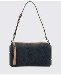 Marc Jacobs - The Snapshot Monogram Denim Shoulder Bag With Double J Logo - Lyst