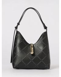 Furla - Goccia Perforated Leather Bag - Lyst