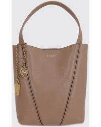 Chloé - Chlo&Eacute Mini Spin Hammered Leather Bag - Lyst
