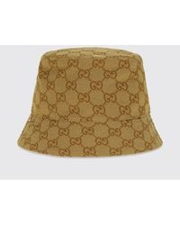 Gucci - Gg Monogram Jacquard Cotton Bucket Hat - Lyst