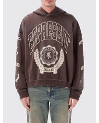 Represent - Cotton Hooded Sweatshirt With Logo - Lyst