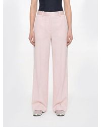 Jil Sander - Satin Straight Trousers By - Lyst