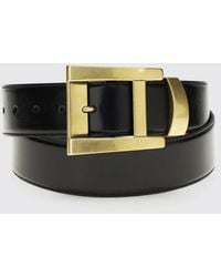 Versace - Leather Belt - Lyst