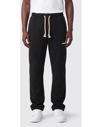 Barrow - Cotton Jogging Trousers With Contrast Logo And Drawstring - Lyst