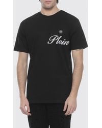 Philipp Plein - Cotton T-Shirt With Logo - Lyst