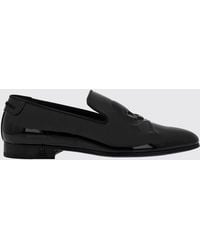 Philipp Plein - Patent Leather Loafers With Embossed Skull - Lyst