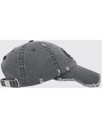 Camper - Rcd Mallorca Worn Denim Baseball Cap With Embroidered Logo - Lyst