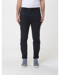 Mason's - Stretch Cotton Cargo Trousers - Lyst