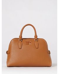ERMANNO FIRENZE - Grained Leather Bag - Lyst