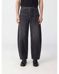 Sacai - Wide-Leg Baggy Denim Jeans - Lyst