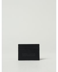 DSquared² - Compact Leather Card Holder With Multiple Card Slots - Lyst