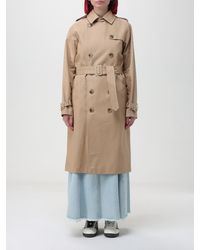A.P.C. - Trench A Doppiopetto Greta - Lyst