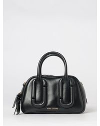 Marc Jacobs - Babe Smooth Leather Boston Bag With Double Handle And Shoulder Strap - Lyst
