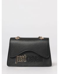 Just Cavalli - Saffiano Faux Leather Bag - Lyst