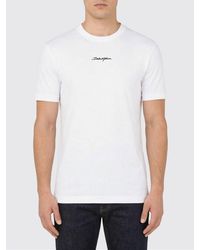 Dolce & Gabbana - Dolce &Amp Gabbana Cotton Crew-Neck T-Shirt With Logo - Lyst