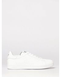 EA7 - Leather Sneakers - Lyst