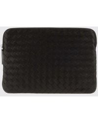 Bottega Veneta - Getaway Intrecciato Leather Document Holder With Zip - Lyst