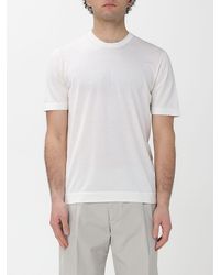 Drumohr - Superlight Cotton T-Shirt - Lyst