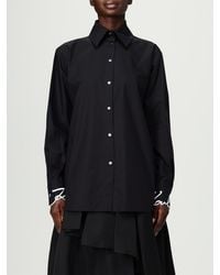 KARL LAGERFELD - Organic Cotton Shirt - Lyst